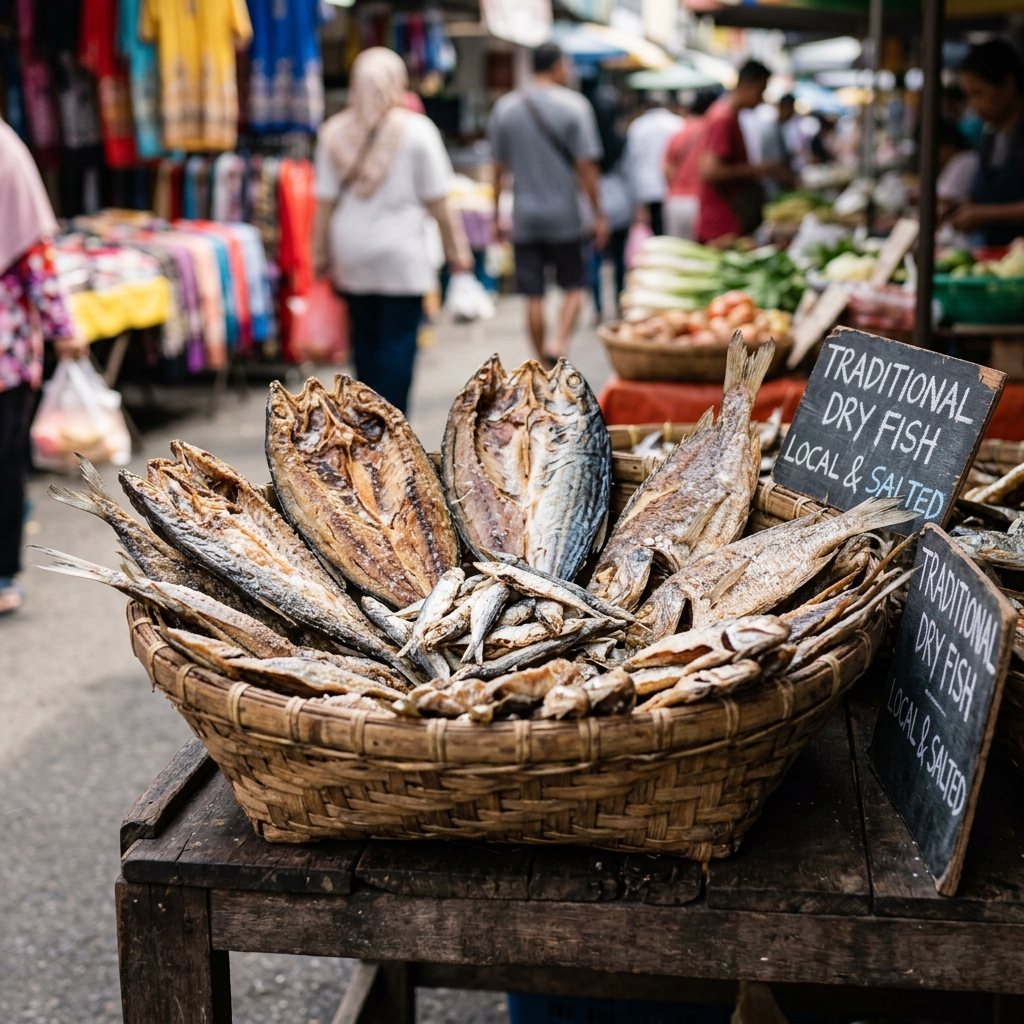 Dry fish sun dried Sri Lanka